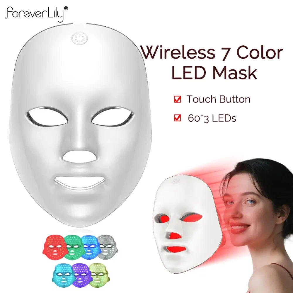 Wireless LED Photon Face Mask